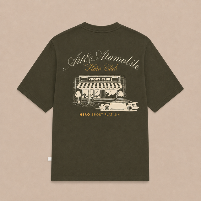 T-SHIRT WINDOW TEE - MILITARY