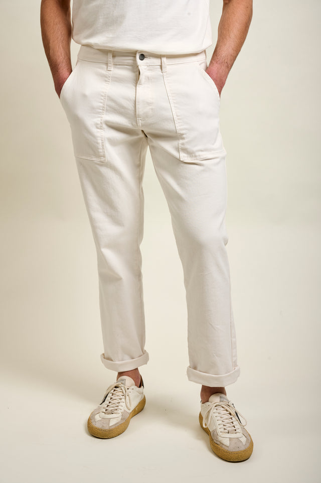 PANTALON WORK PANT - OFF WHITE