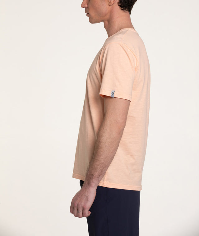 BASIC ROND - FLAMINGO - TEESHIRT