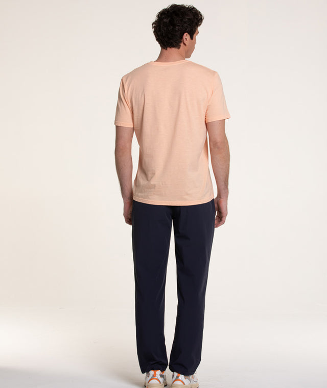 BASIC ROND - FLAMINGO - TEESHIRT