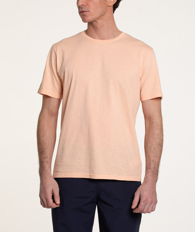 BASIC ROND - FLAMINGO - TEESHIRT