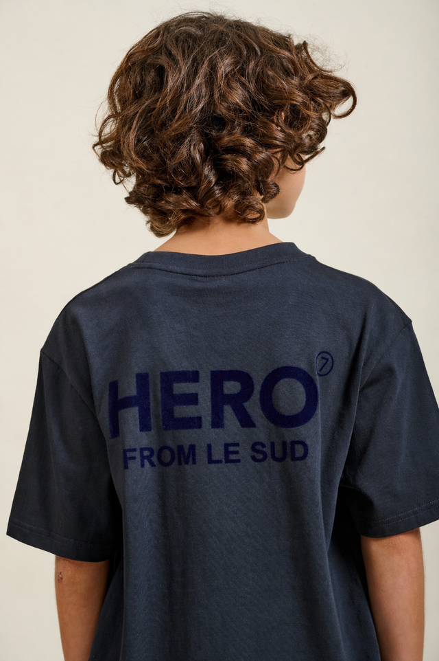 T-SHIRT BEST TEE KID - NAVY