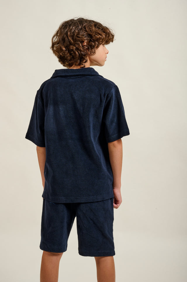 SHORT BOB KID - NAVY