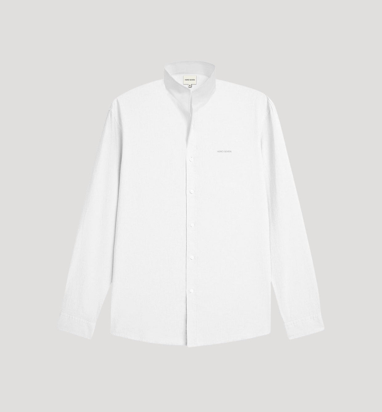 Chemise Homme Hero Seven Lin Blanc Taille 2XL Avec Poches - Neuf Avec Étiquettes