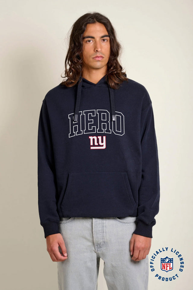 SWEAT À CAPUCHE NY - NAVY - FLEE