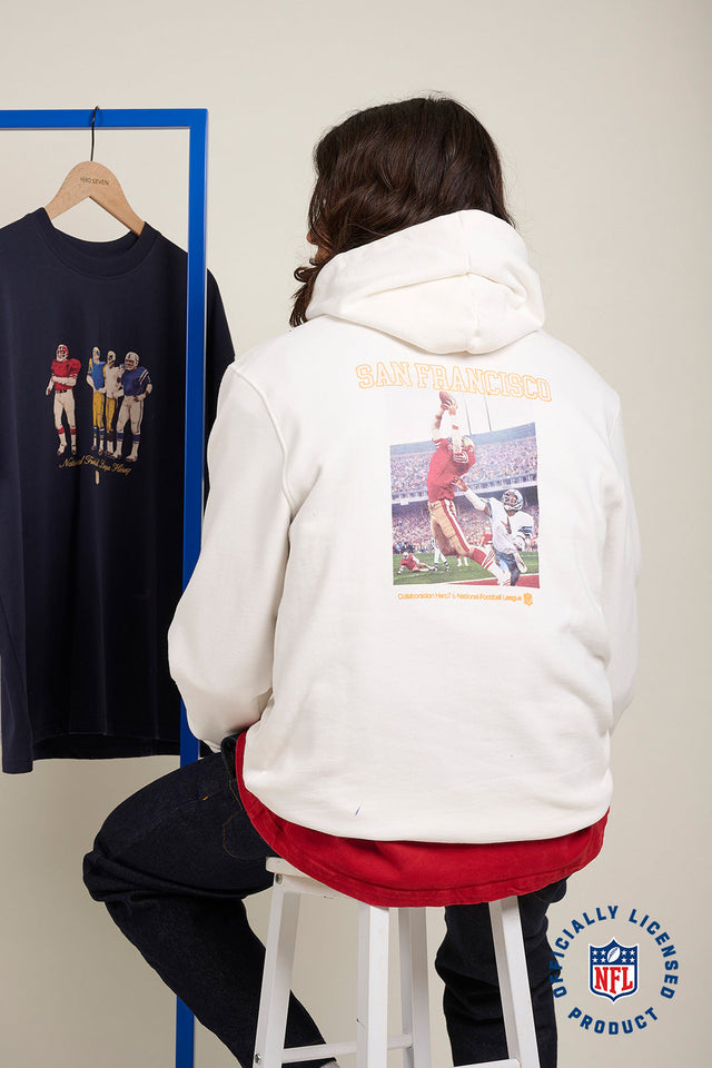 SWEAT À CAPUCHE SF - OFF WHITE - FLEE