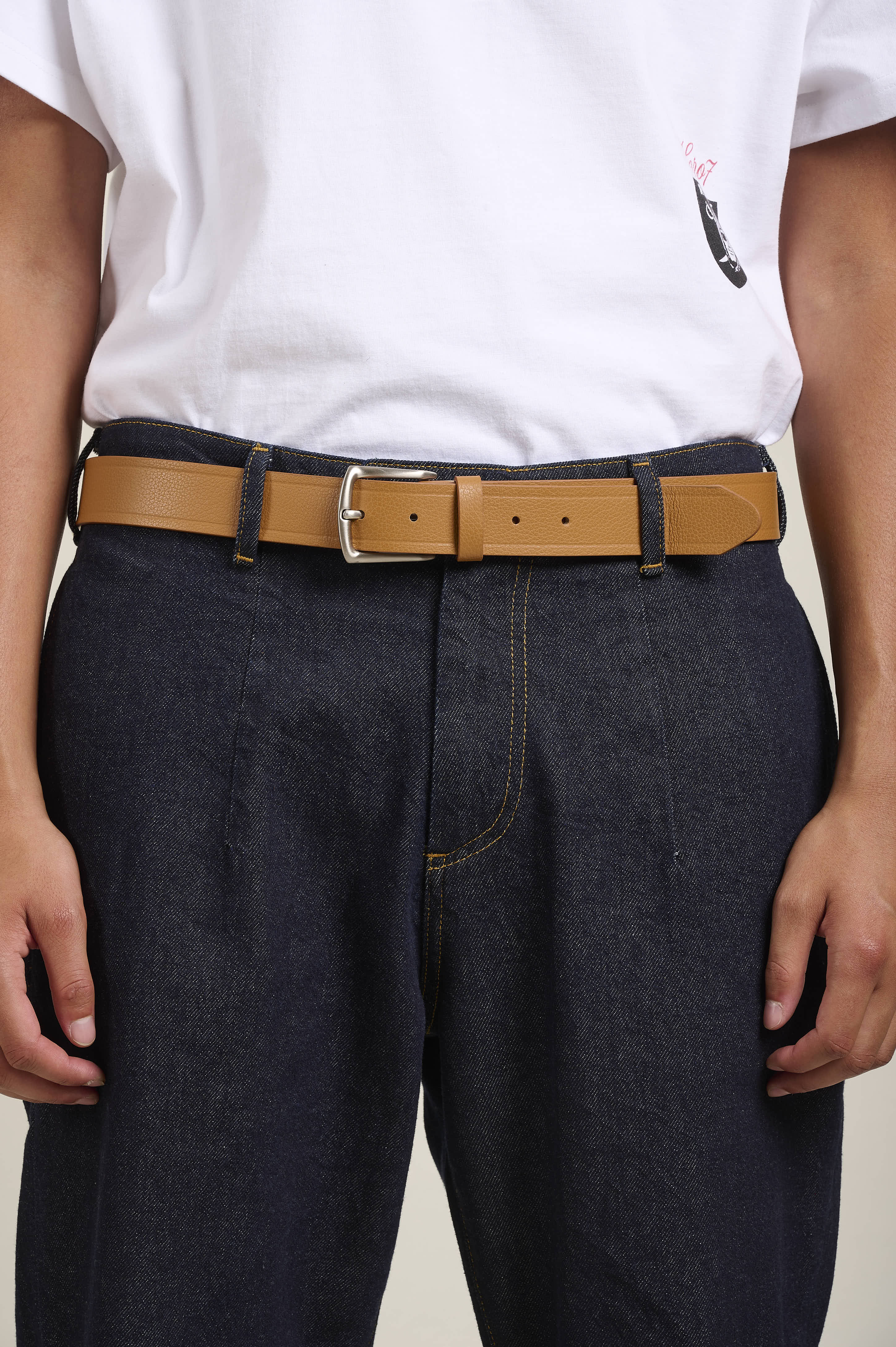 JOOP! Pelle cintura Men's Jeans Belt 4,0 CM W95 Cognac marrone JOOP! Pelle cintura Men's Jeans Belt 4,0 CM W95 Cognac marrone