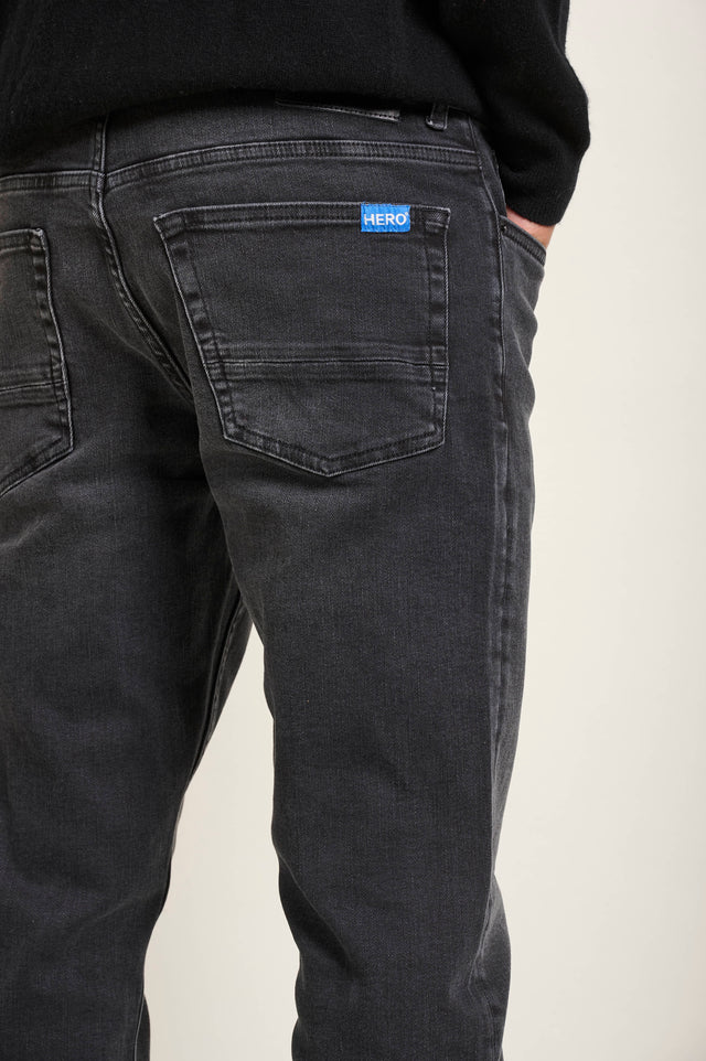 JEANS SLIM - CHARBON - PANTS