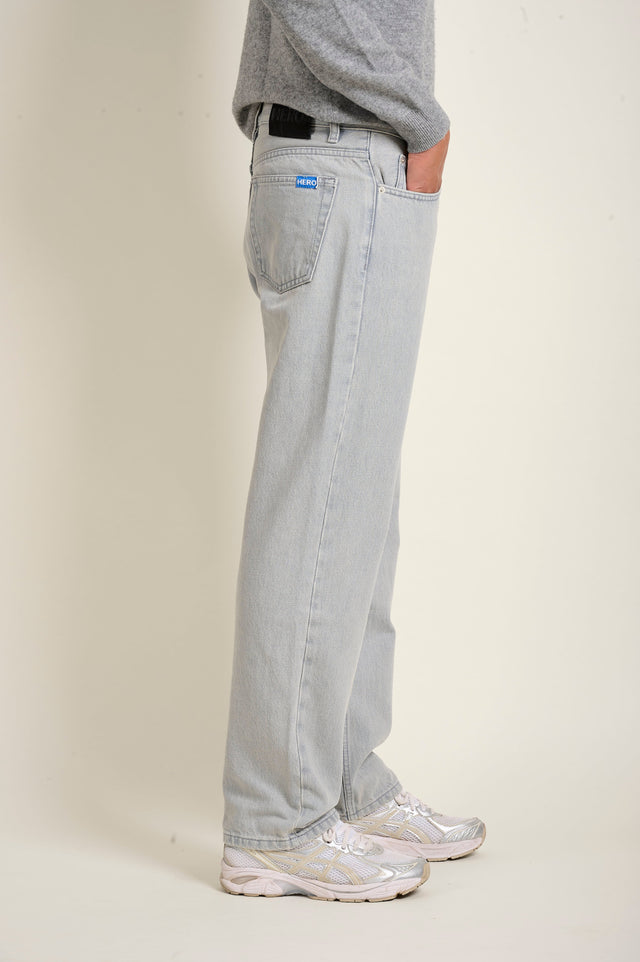 JEANS STRAIGHT - GREY ZR - PANTS