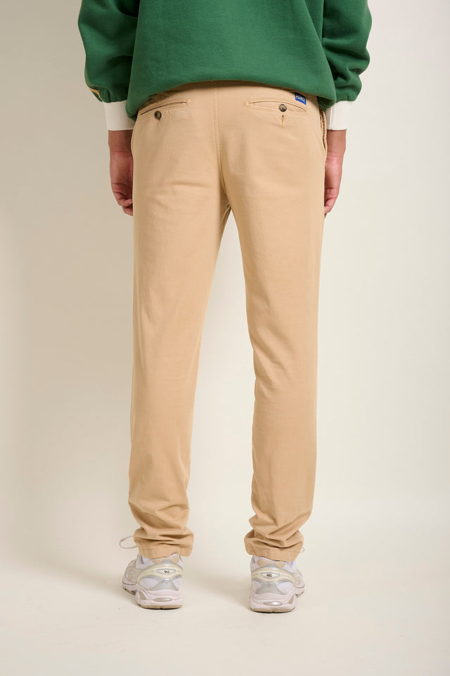 PANTALON BASIC CHINO - BEIGE - PANTS