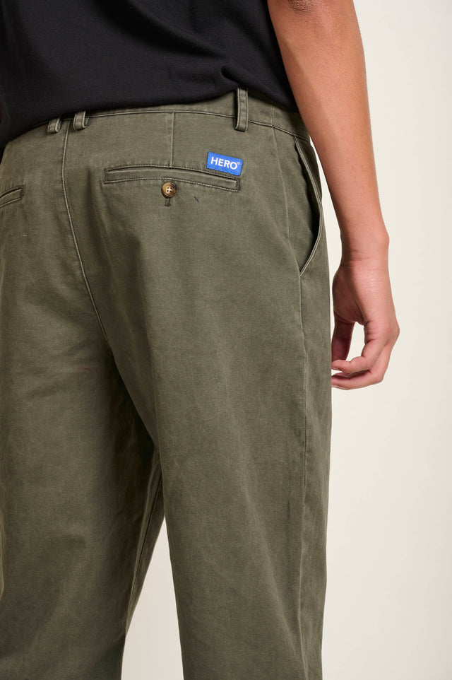 PANTALON CHINO REG - MILITARY - PANTS