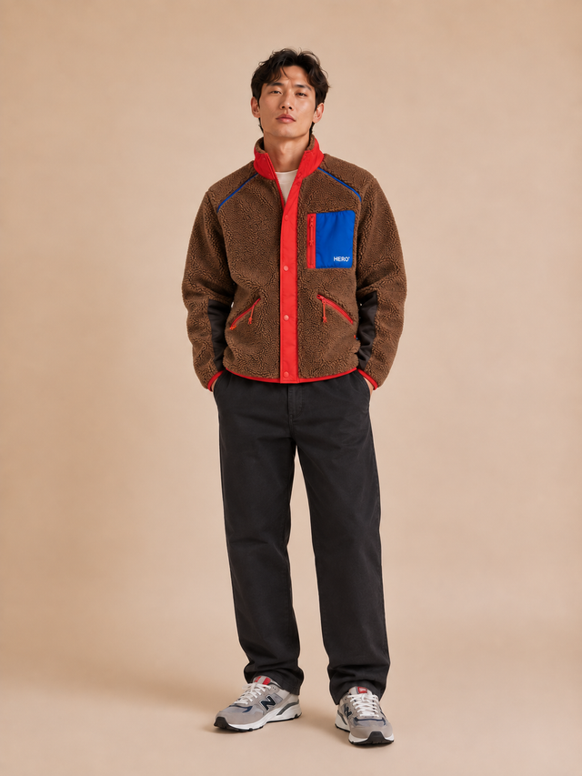 VESTE RICHMOND - MOKA