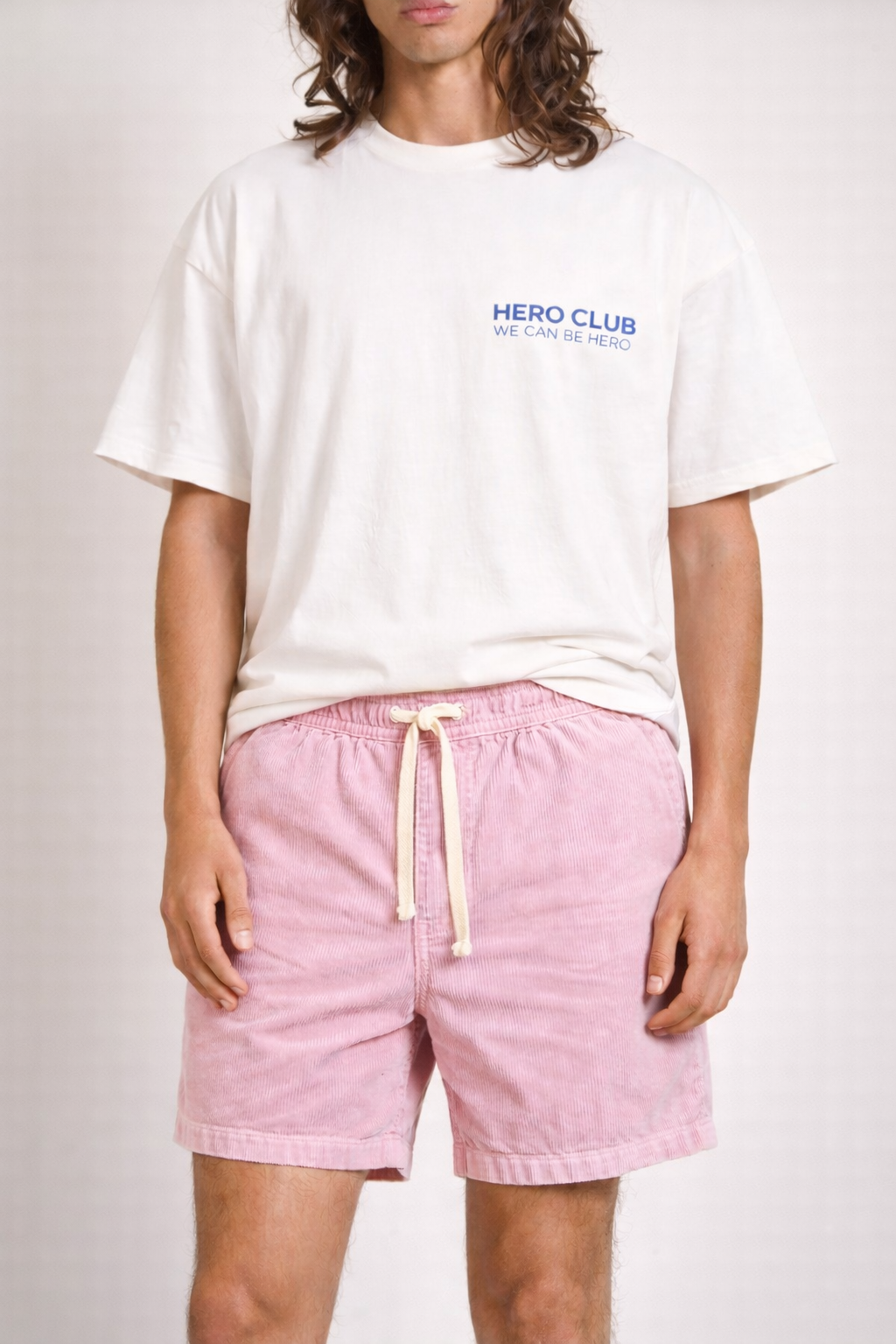 Short Bermuda Homme Hero Seven Oasis - Tissu Éponge Kaki - Coupe Classique