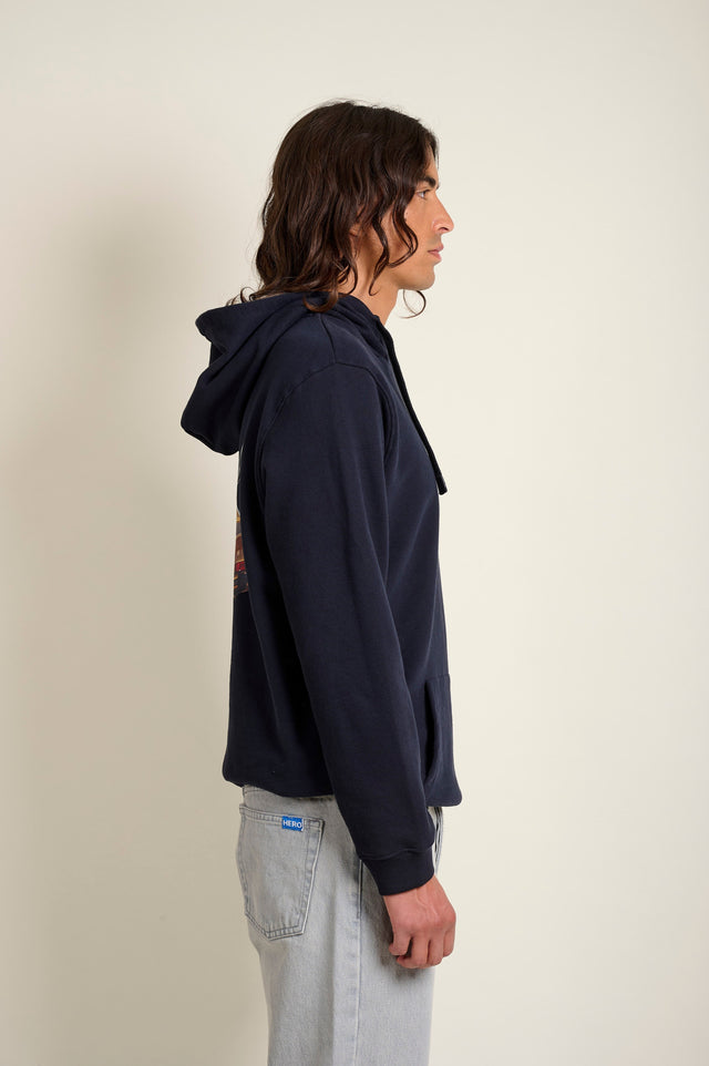 SWEAT À CAPUCHE ADEL - DARK NAVY - FLEE
