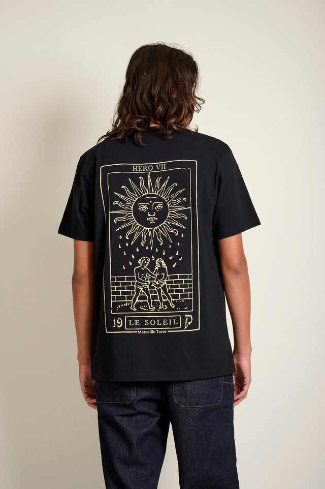 ABEL TEE - BLACK - TEESHIRT