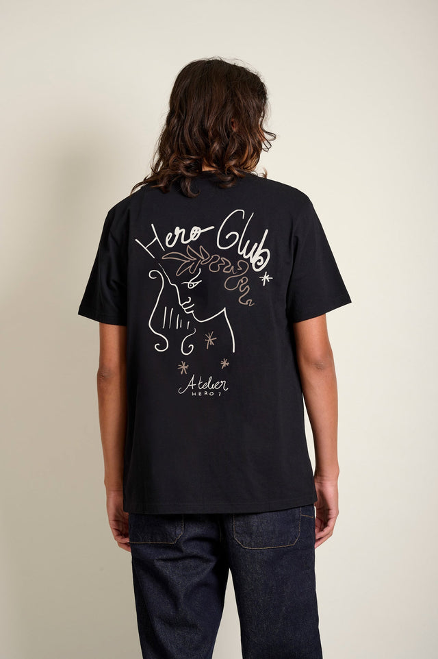 T-SHIRT AMBROISE - BLACK - TEESHIRT