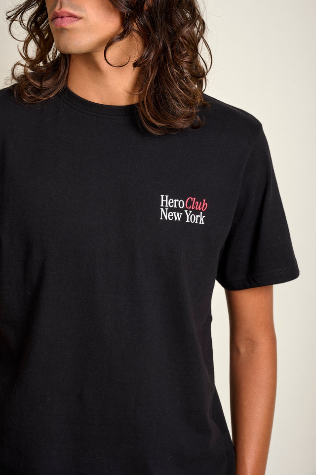 ANGELY TEE BLACK TEESHIRT