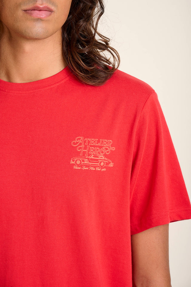 ARESKI TEE BERRY ROSE TEESHIRT