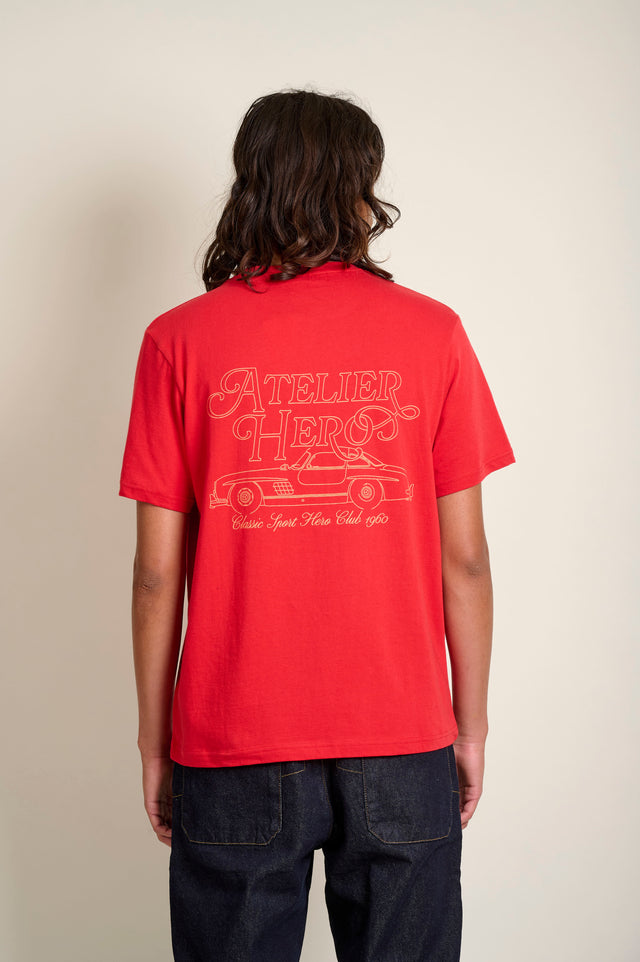 ARESKI TEE BERRY ROSE TEESHIRT