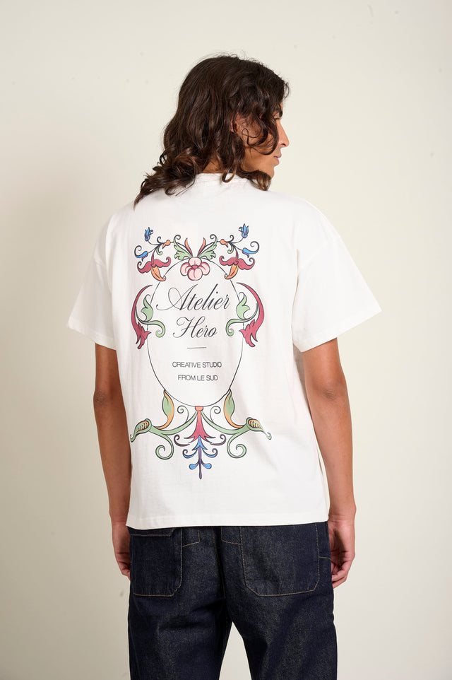 ARMAND TEE OFF WHITE TEESHIRT