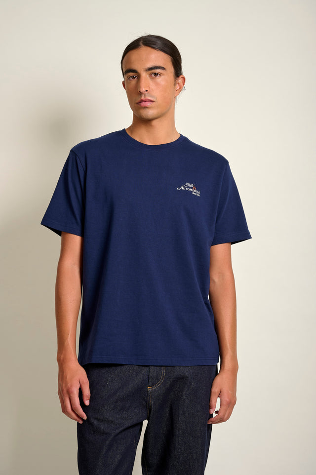 T-SHIRT ASHER - NAVY - TEESHIRT
