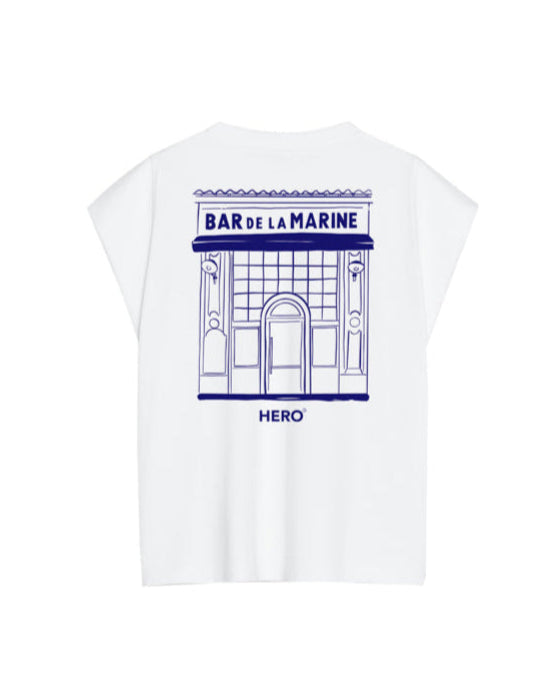 BAR DLM W TEE - WHITE - TEESHIRT