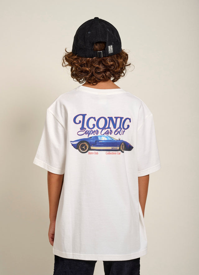 BEDROS OFF WHITE TEESHIRT