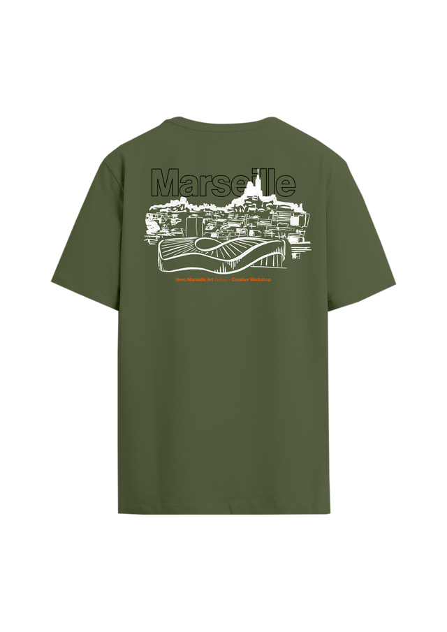 T-SHIRT OLYMPIC 26 K - KAKI - TEESHIRT