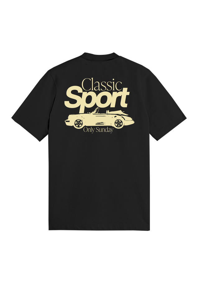 T-SHIRT SUNDAY CAR - BLACK - TEESHIRT