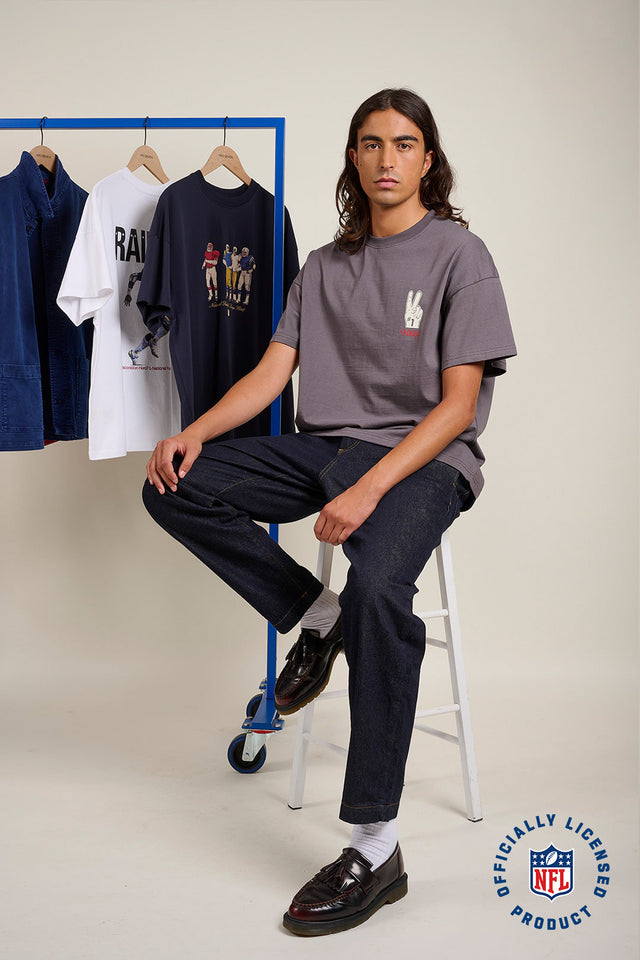 T-SHIRT RAIDERS - ANTRACITE - TEESHIRT