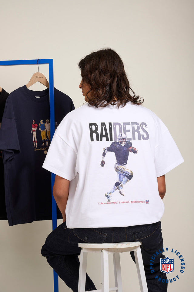 T-SHIRT RAIDERS - OPTICAL WHITE - TEESHIRT