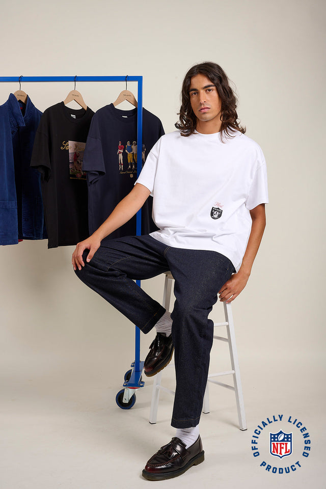 T-SHIRT RAIDERS - OPTICAL WHITE - TEESHIRT