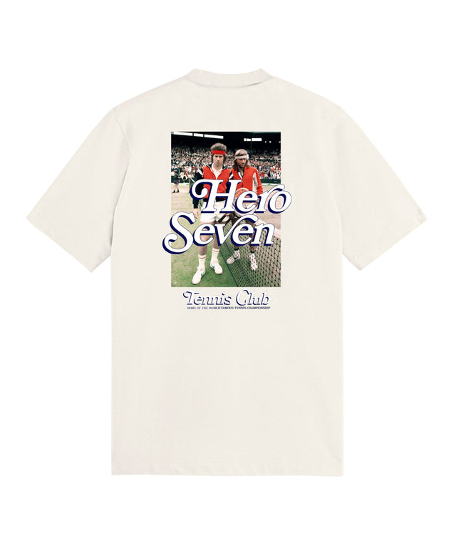 TENNIS TWINS KID - OFF WHITE - TEESHIRT