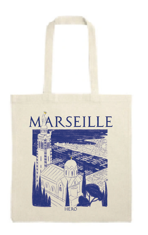 TOTE BAG - MARSEILLE - U - 007