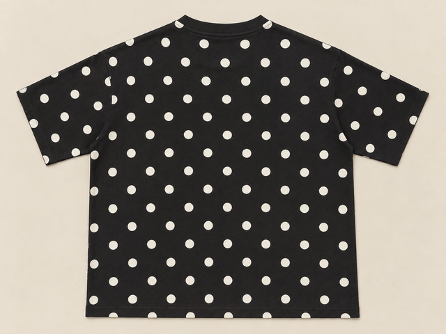 T-SHIRT HERO CLUB W - NAVY DOT