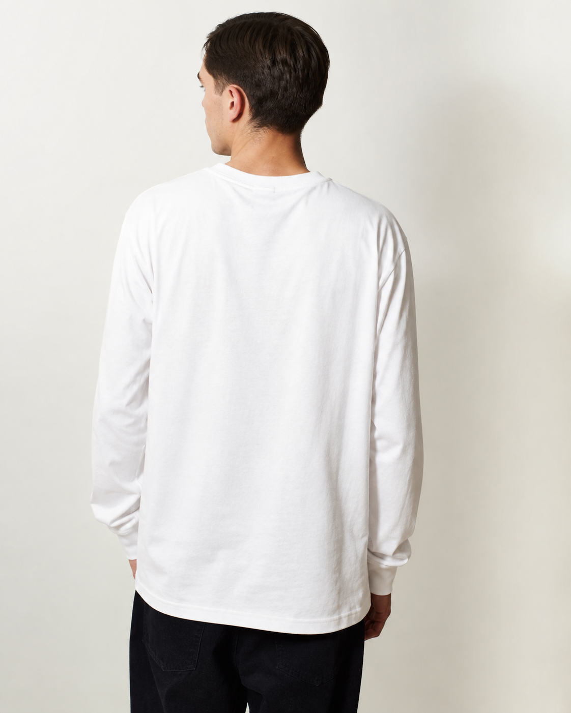 T-SHIRT BASIC ML - OFF WHITE