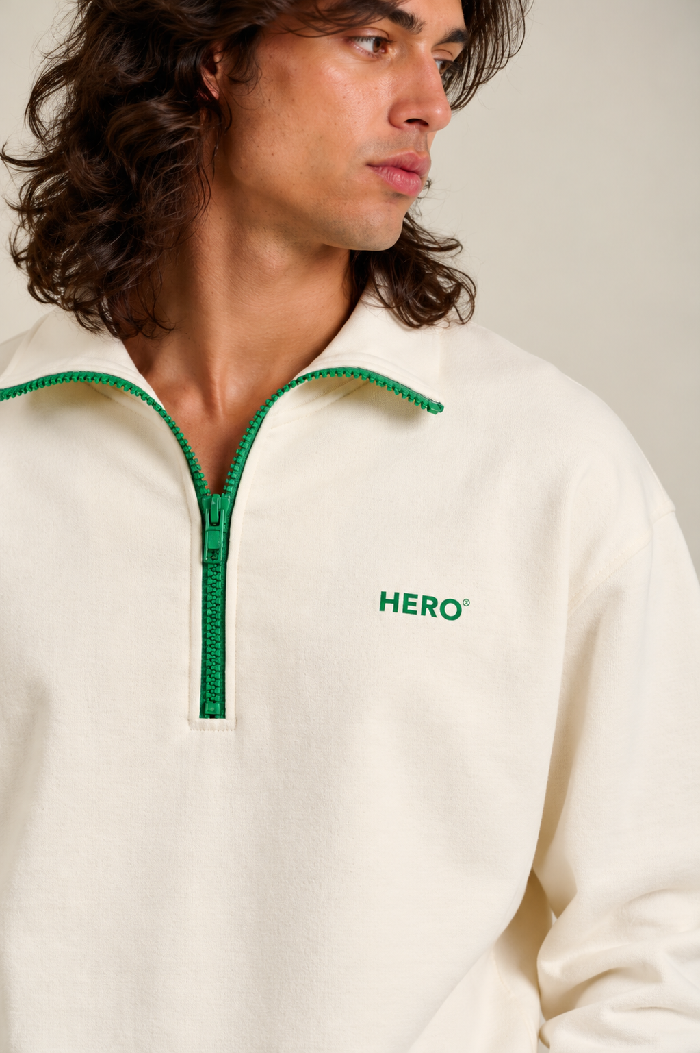 SWEAT CLIFORD - OFF WHITE