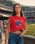 T-SHIRT HELMET NFL WT - BERRY ROSE