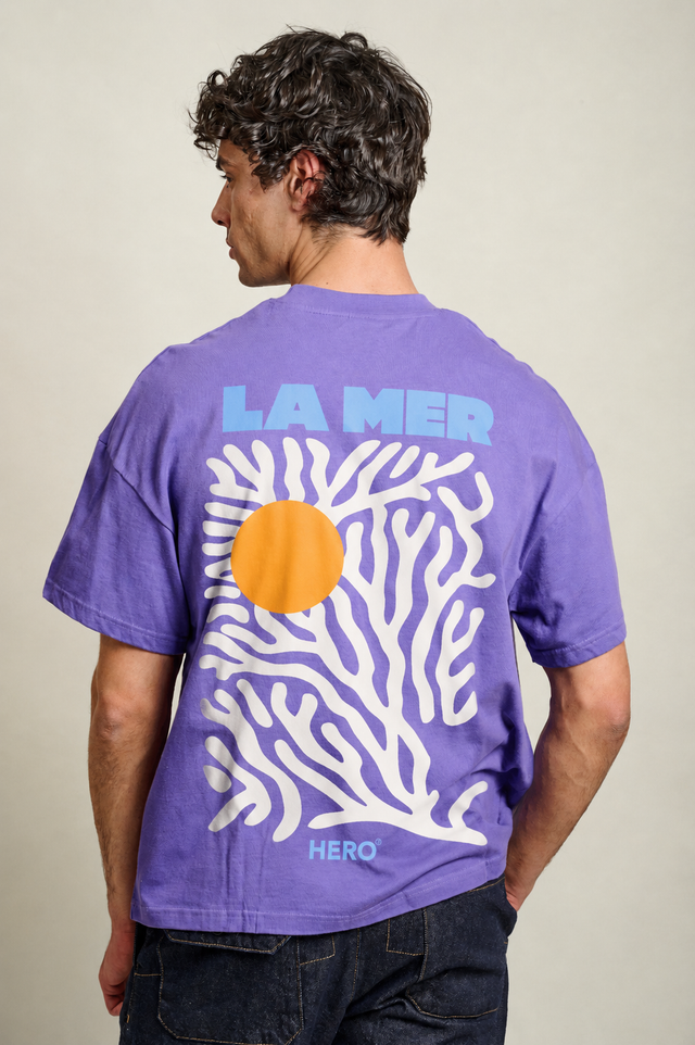T-SHIRT ADAMER TEE - MAUVE
