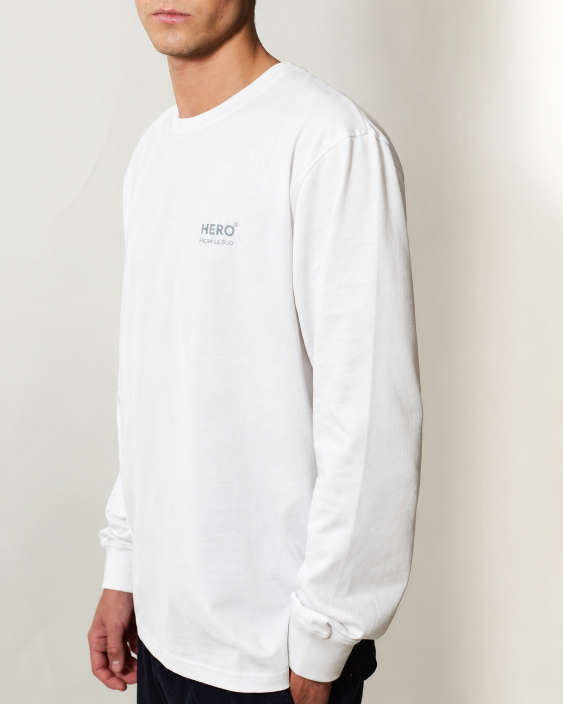 T-SHIRT BASIC ML - OFF WHITE