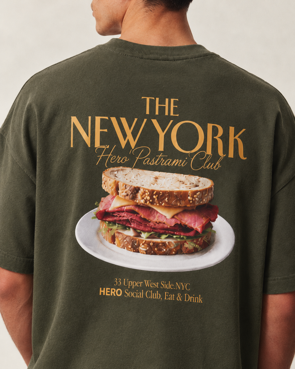 T-SHIRT PASTRAMI TEE - MILITARY