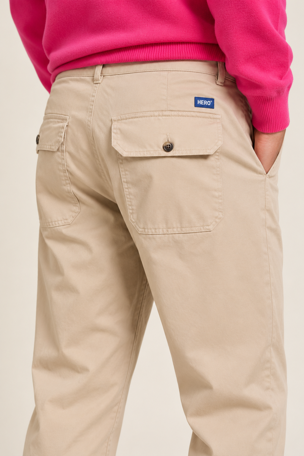 PANTALON CHINO MODERN - SAND