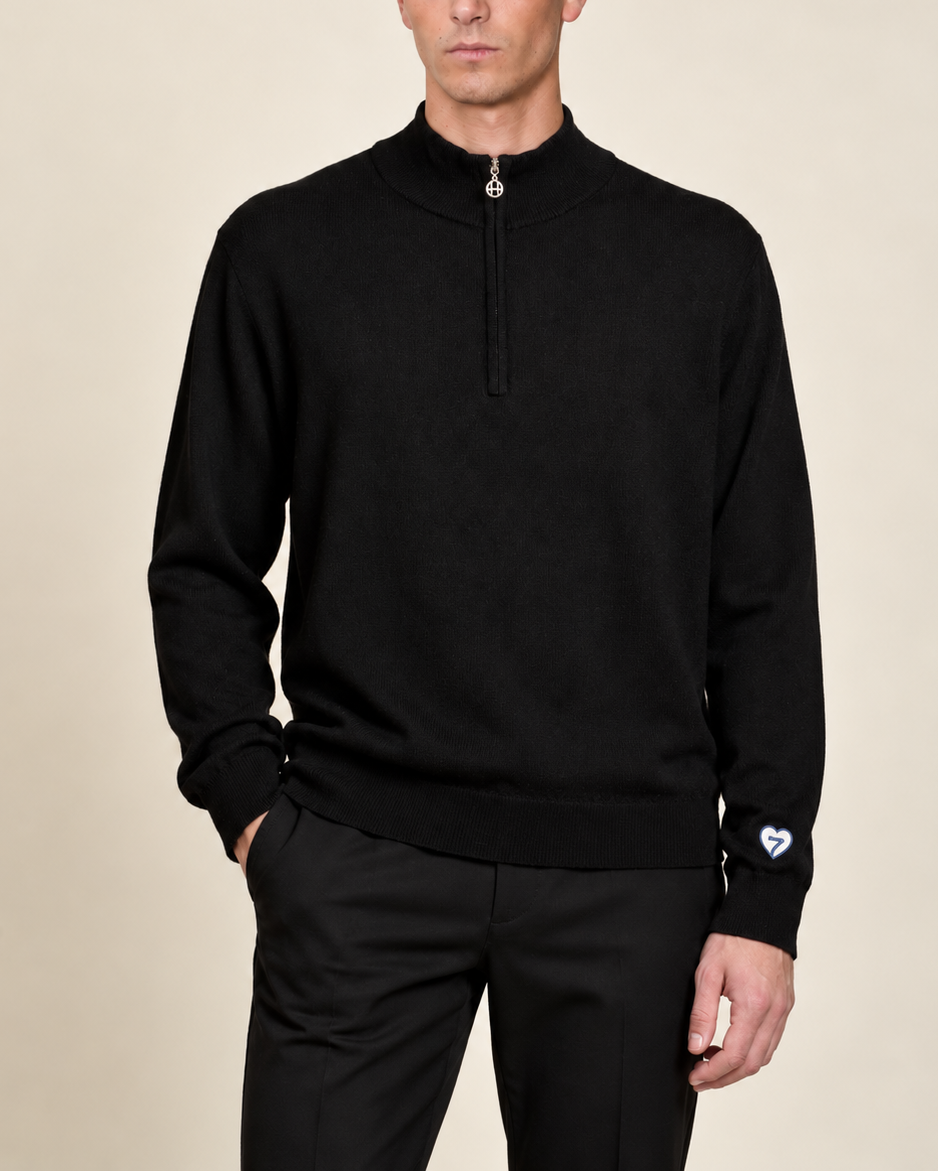 PULL BALDO - BLACK