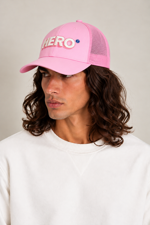 CASQUETTE HERO 26 - ROSE