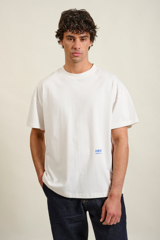 T-SHIRT ADAMO TEE - OFF WHITE