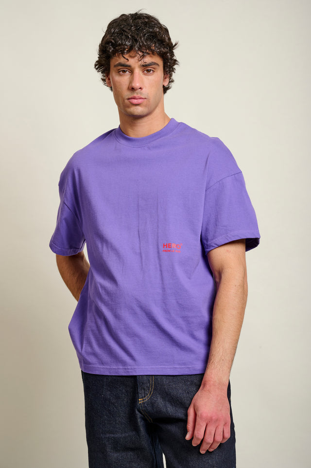 T-SHIRT ADAMO TEE - MAUVE