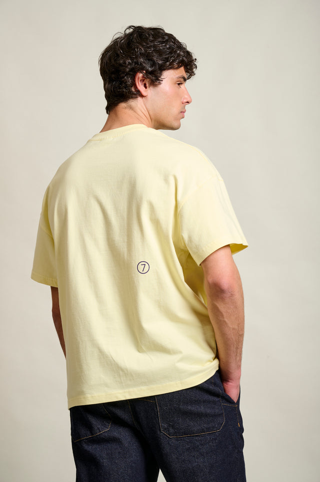 T-SHIRT ADAMO TEE - YELLOW