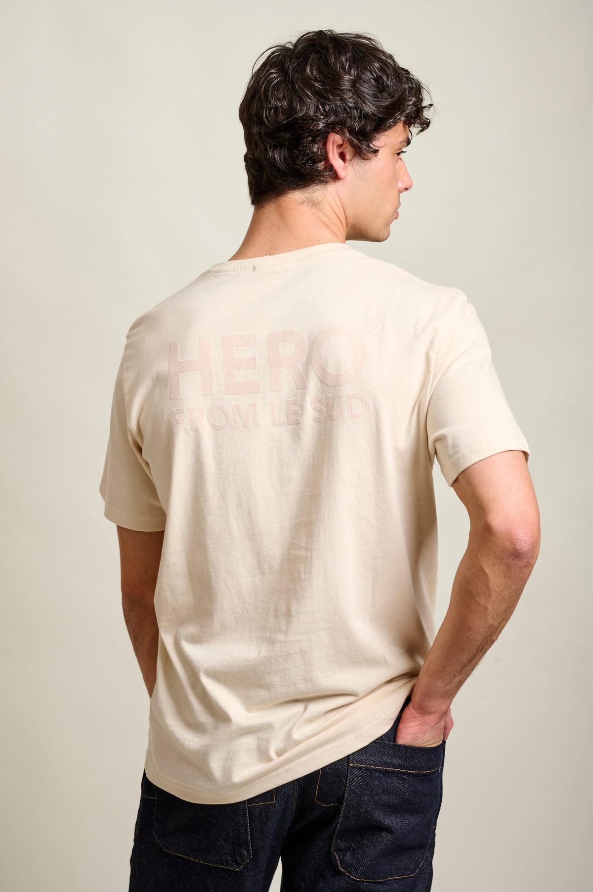 T-SHIRT BEST TEE - SAND