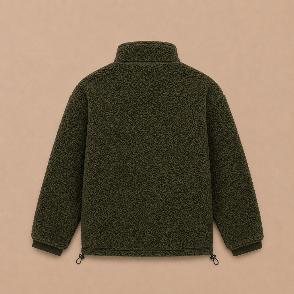 VESTE POLAIRE ALECK KID - MILITARY