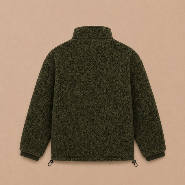 VESTE POLAIRE ALECK KID - MILITARY